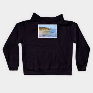 Beach and Headland, NSW Australia Kids Hoodie